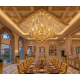 HANEDAN 60X60 KARE AVİZE GOLD