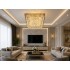 HANEDAN 60X60 KARE AVİZE GOLD